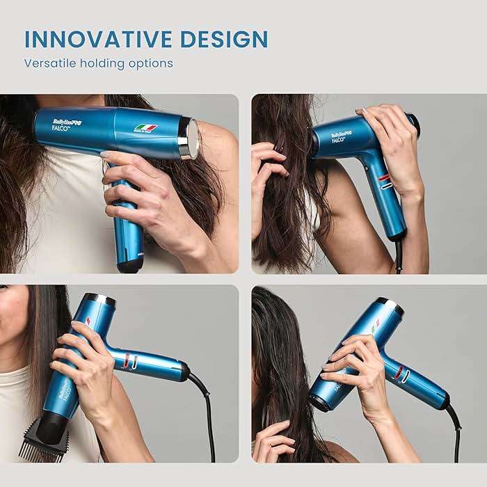BaBylissPRO® Nano Titanium™ Professional Italian High-Speed Falco Hair Dryer - 2000 watts and Ionic - Image 5