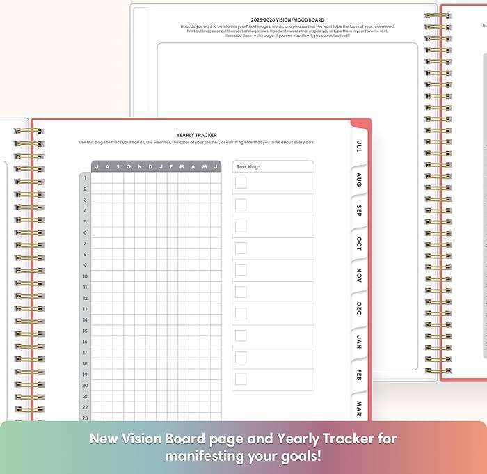 Blue Sky Gen Z 2025-2026 Weekly and Monthly Academic Year Planner Calendar, July 2025 - June 2026, 8.5" x 11", Flexible Interchangeable Cover, Wirebound, Laminated Tabs, Storage Pocket, Gladys - Image 6