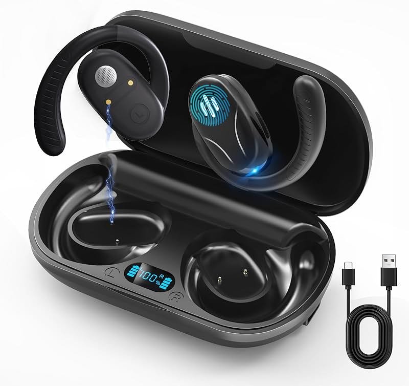 Language Translator Earbuds, 3-in-1 AI Translation Earbuds Real Time Supports 144 Languages Translate Headphones Two Way Online Bluetooth Instant Voice Translation Device for iOS & Android - Product Image