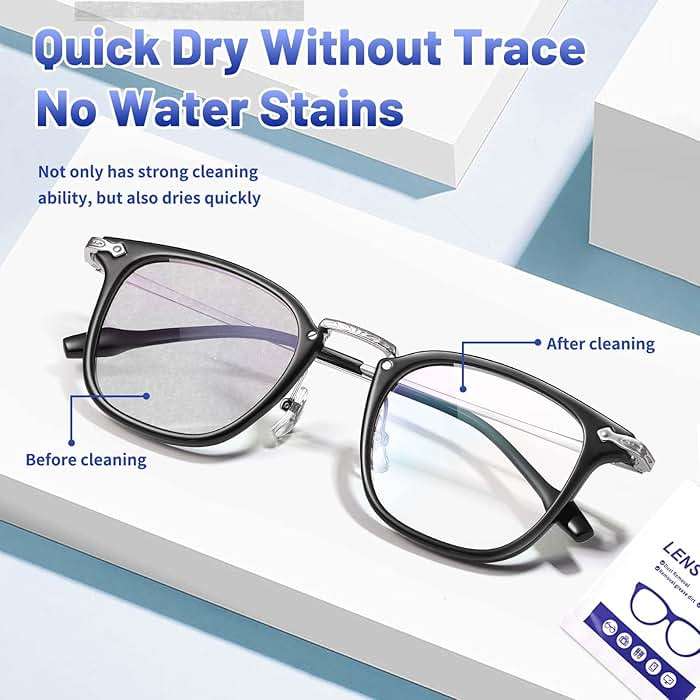 Icepac Lens Wipes for Eyeglasses - 220 Pre-Moistened Individual Wrapped Eye Glasses Cleaning Wipes | Glasses Cleaner Safely Cleans Glasses, Sunglasses, Phone Screen, Electronics & Camera Lens - Image 3