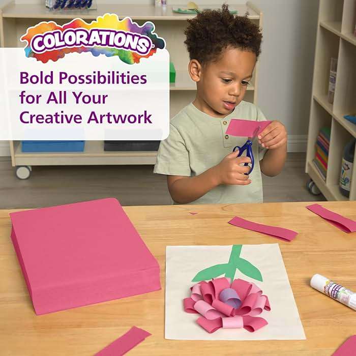 Colorations Lightweight Construction Paper - 300 Sheets - Image 5