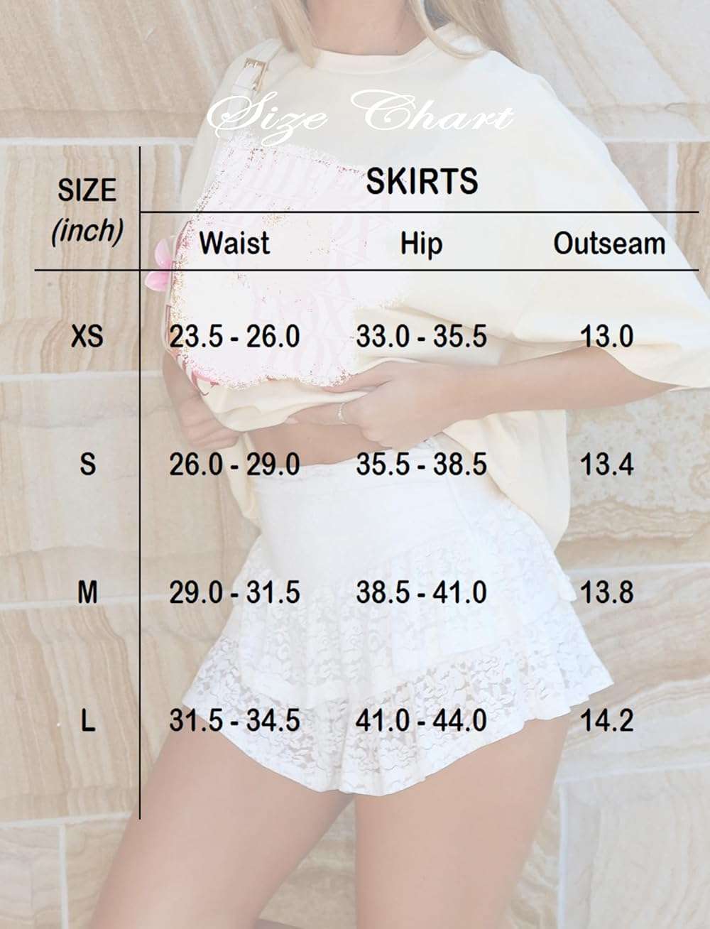 OZICERD Lace Ruffle Mini Skirts for Women High Waisted See Through Pleated Skort Micro Skirt Y2k Cute Short Skirt with Shorts - Image 7