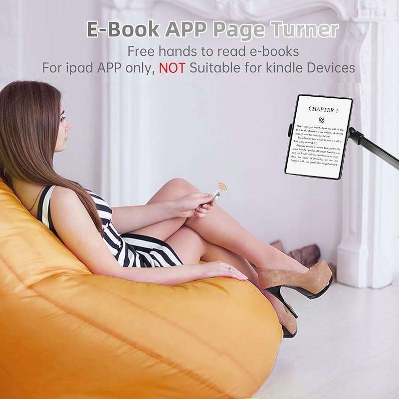 GUVOHUT TikTok Remote Control for TikTok, TikTok Scrolling Ring, Bluetooth Page Turner for iPad/Kindle App/iPhone/Android (White) - Image 4
