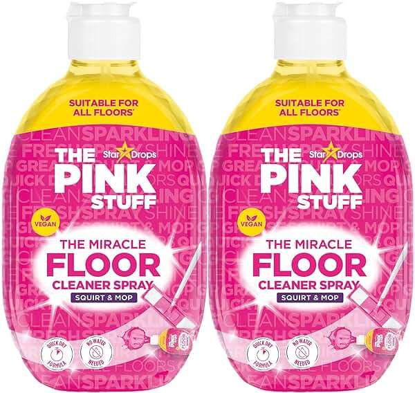 Stardrops - The Pink Stuff - The Miracle Floor Cleaner Spray - Squirt and Mop Multi Pack - Image 1