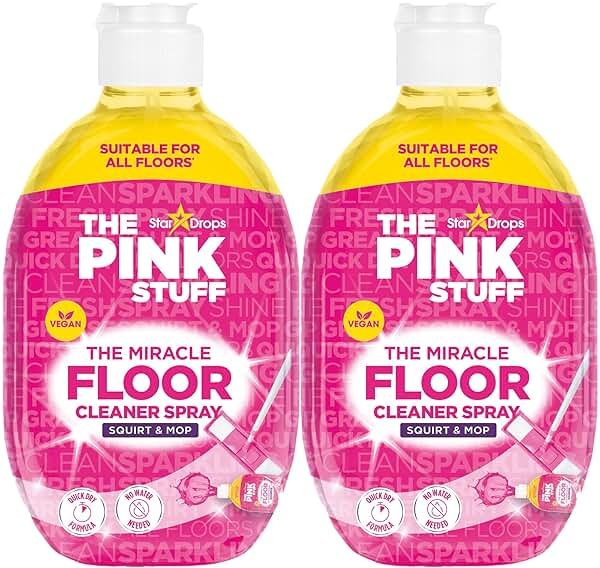 Stardrops - The Pink Stuff - The Miracle Floor Cleaner Spray - Squirt and Mop Multi Pack - Product Image