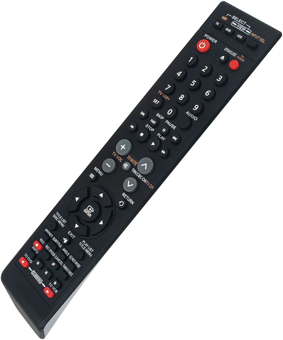 AK59-00084A 00084A Replace Remote fit for Samsung DVD VCR Combo DVD-VR375 DVDVR375 DVD-VR375A DVDVR375A - Image 2