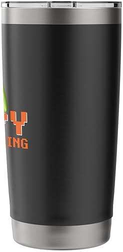Happy Thanks Gaming Gamer Men Boys Kids Stainless Steel Insulated Tumbler - Image 3