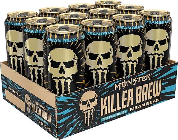 Monster Energy Killer Brew Mean Bean, 15 Fl Oz | Pack of 12 - Image 2