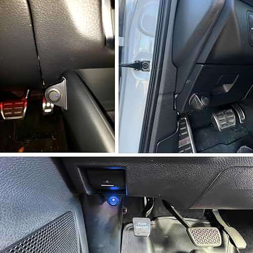 SHMZK Car DIY Switch Paste Type Rocker Switch, Off/ON Push Button DC12V Switch for Fog Driving Lights, Universal Button Rocker Switch for Neon Lights LED Light Bar, Car Accessories - Image 6