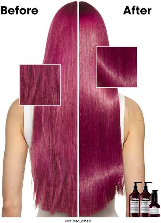 L'Oréal Professionnel Paris Vitamino Color Spectrum Deep Conditioner - Maintains Day 1 Vibrancy, Ultra High Glass Shine, Rich Vibrant Colors, Strengthens & Smoothens Hair, Color Toning - Image 2