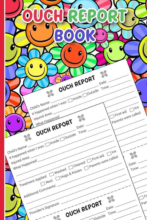 Ouch Report Book For Daycare & Preschool - Image 1