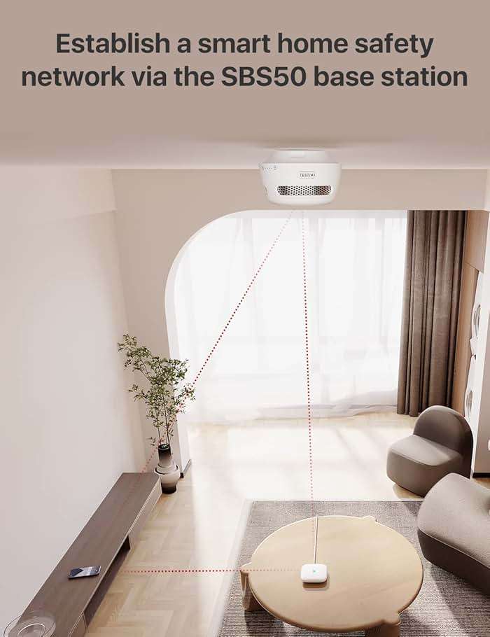 X-Sense Smart Home Base Station, 2.4 GHz Wi-Fi Required, Enhance Your Home Safety Network with Up to 50 Devices, Model SBS50 - Image 2