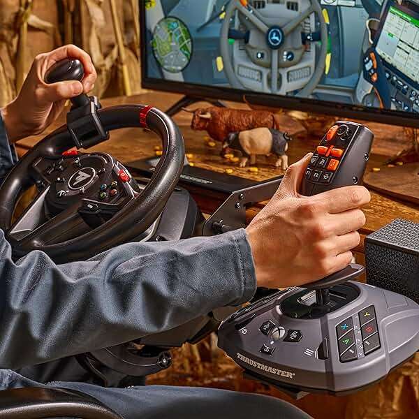 Thrustmaster SimTask FarmStick Joystick for Farming Simulator 25, Xbox Series X|S & PC – Multifunctional Farming Simulator Controller with 3-Axis Precision - Image 6