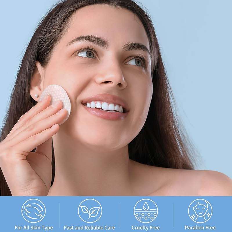 Persbeay Glycolic Acid Pads, Exfoliating Toner Pads for Facial Radiance, Dual Action Gentle Face Pad for Deep Cleaning Effect |Peels & Daily Skin Renewal |Salicylic Acid & Vitamins B3 |70 Count - Image 6