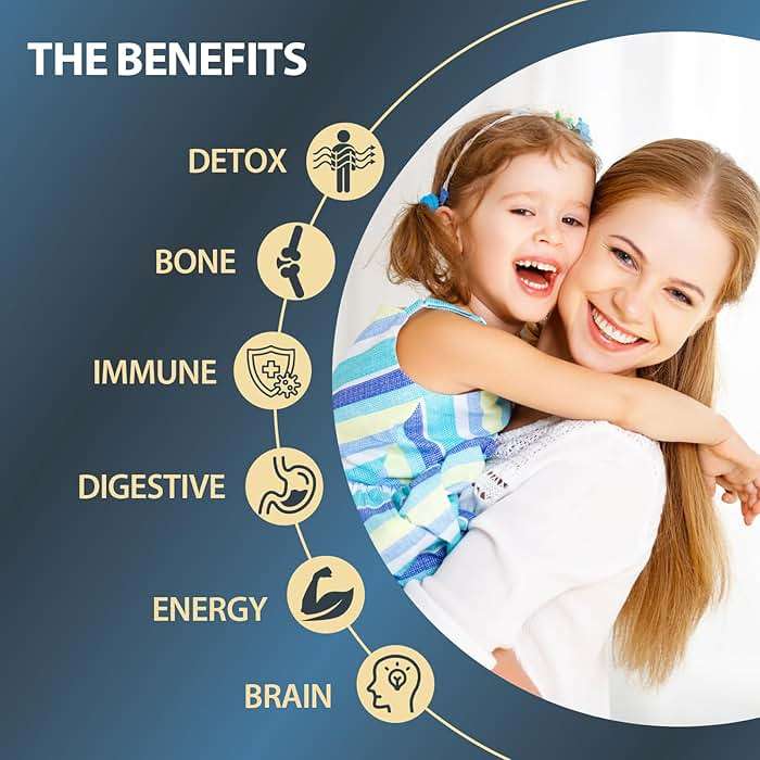 Zeolite Detox for Kids Liquid Drops- Clinoptilolite Zeolite with Pure Vitamins B12 & D3, 2 Fl Oz - Image 3