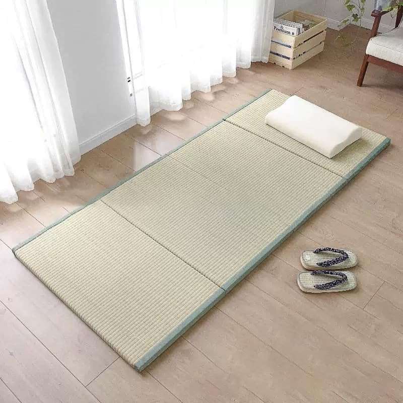Japanese Tatami Mat, Tatami, Rug, Foldable Mattress, Roll up Rug, Japanese Floor Mattress, Floor Sleeping Japanese Futon Mattress, Meditation Yoga, Zen - Image 4