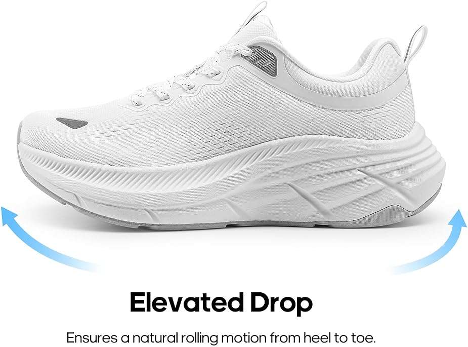 NORTIV 8 Men's Walking Shoes Running Tennis Cushioning ActiveBreeze Non Slip Athletic Gym Workout Comfortable Fashion Sneakers - Image 6