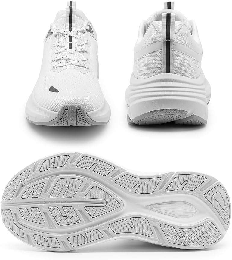 NORTIV 8 Men's Walking Shoes Running Tennis Cushioning ActiveBreeze Non Slip Athletic Gym Workout Comfortable Fashion Sneakers - Image 8