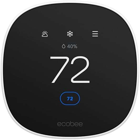 ecobee Smart Thermostat Essential - Energy Star Certified programmable Wi-Fi Thermostat - Works with Siri, Alexa, and Google Assistant - Image 11