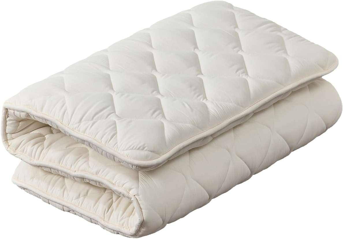 Miisong Japanese Floor Mattress with Washable Cover, Folding Futon Mattresss, Tatami Mat Sleeping Pad with Thicken Memory Foam, Roll Up Floor Lounger Bed for Kids Adults (Twin 80"×39"×2.6") - Image 1