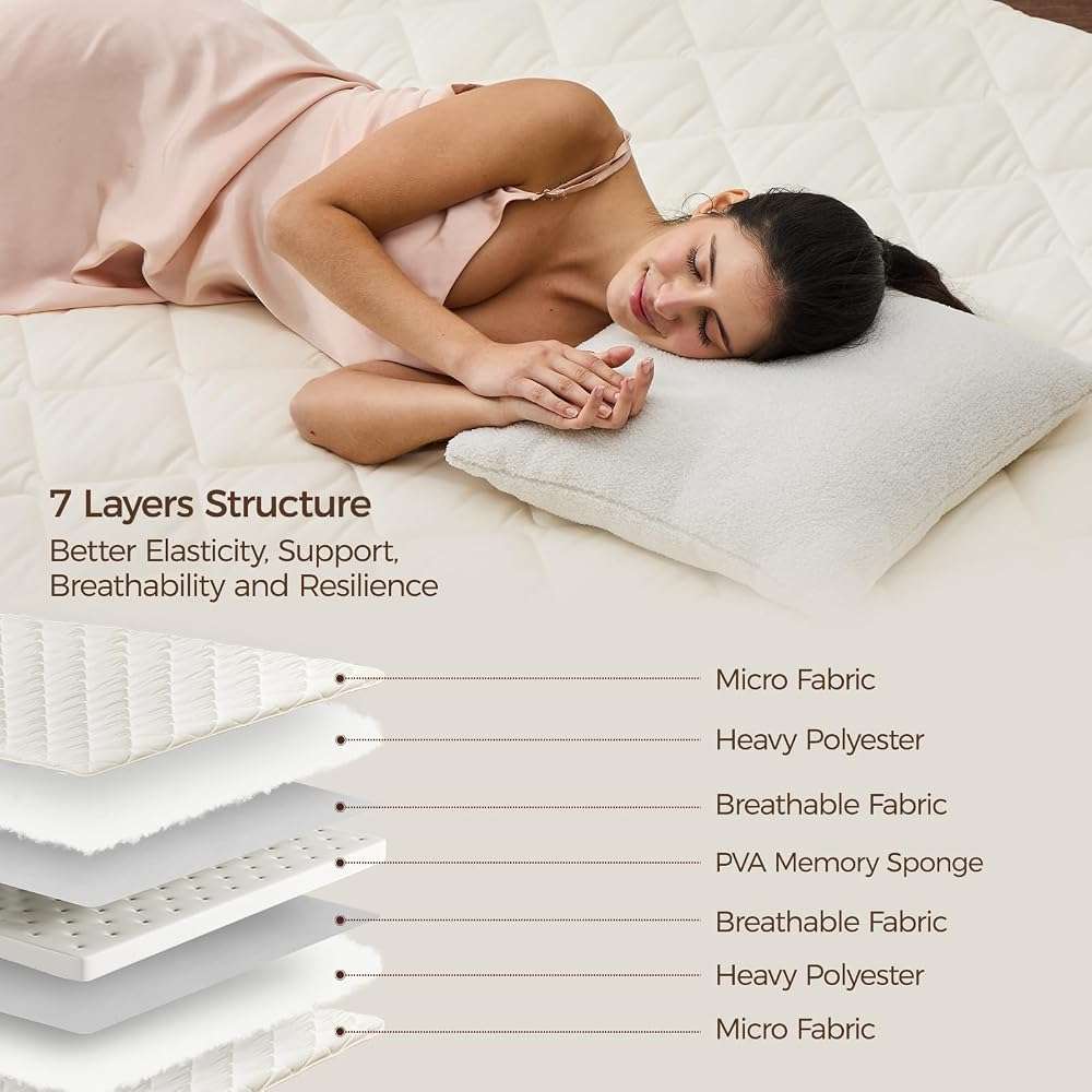 Miisong Japanese Floor Mattress with Washable Cover, Folding Futon Mattresss, Tatami Mat Sleeping Pad with Thicken Memory Foam, Roll Up Floor Lounger Bed for Kids Adults (Twin 80"×39"×2.6") - Image 3