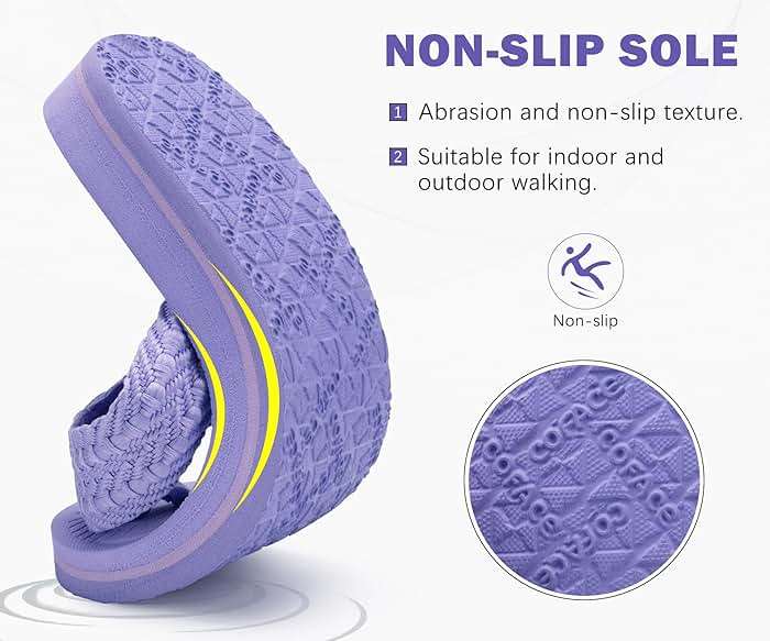 COFACE Womens Orthopedic Flip Flops Comfortable Orthotic Sandals Cushion Recovery Plantar Fasciitis Walking Slip On Ladies Flip Flops for Woman Size 5-11 - Image 6
