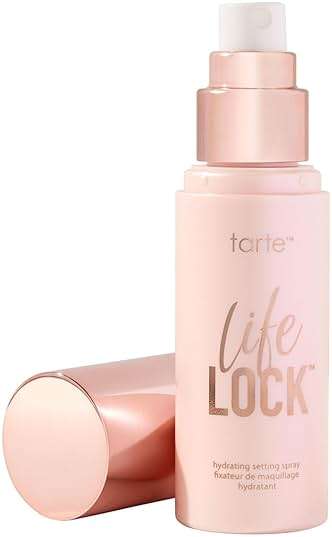 tarte Life Lock Hydrating Setting Spray – 10-in-1 Weightless Mist with Hyaluronic Acid to Hydrate & Lock Long-Lasting Makeup, Waterproof, Sweatproof & Transfer-Resistant, Vegan & Cruelty Free - Image 1