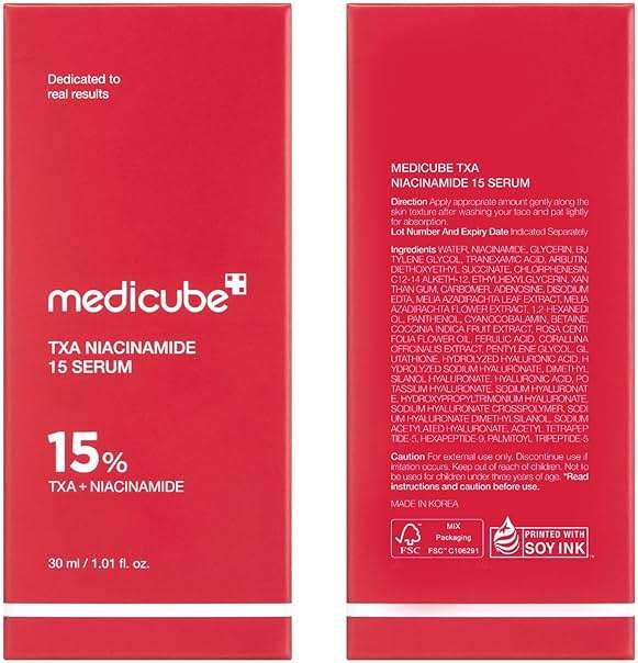 medicube TXA+Niacinamide 15% Glow Facial Serum for After Spot Care | All-in-One Daily Korean Skincare | Uneven Skin Tone, Texture, and Hydration Care | High-Potency Tranexamic Acid 5% | 1.01 fl.oz - Image 8