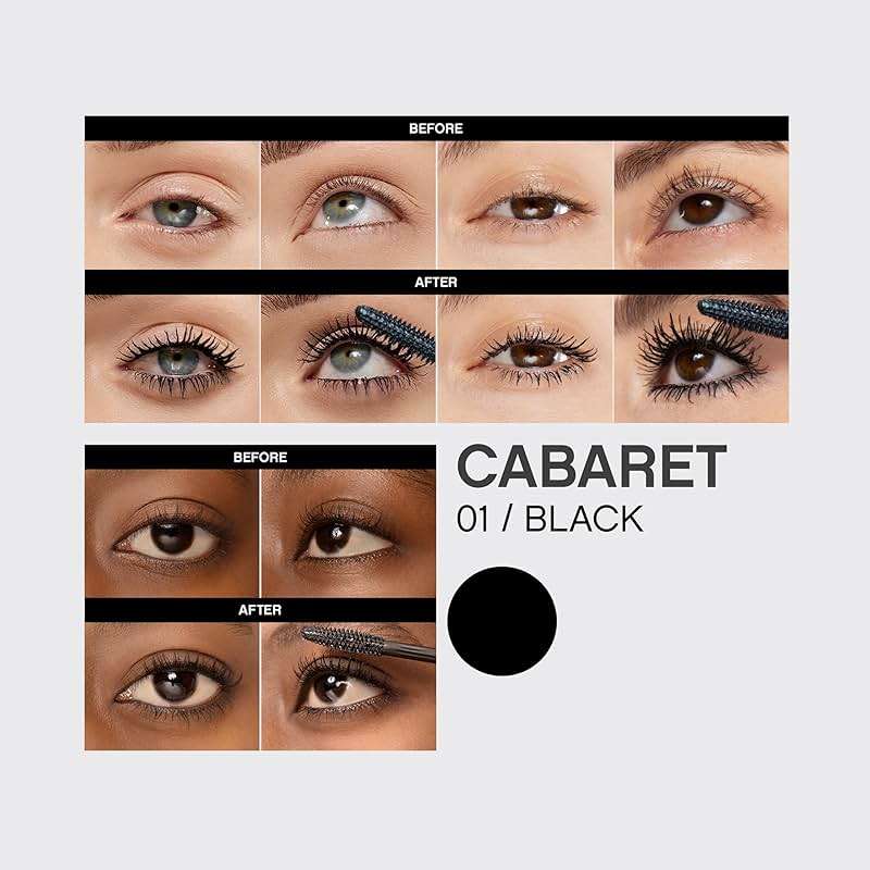 Vivienne Sabó Classic Mascara Cabaret – Volume and Length Mascara for Defined Everyday Lashes, Clean, Smudge-Resistant, Cruelty-Free, Blackest Black, Made in Italy, 0.3 fl oz - Image 4