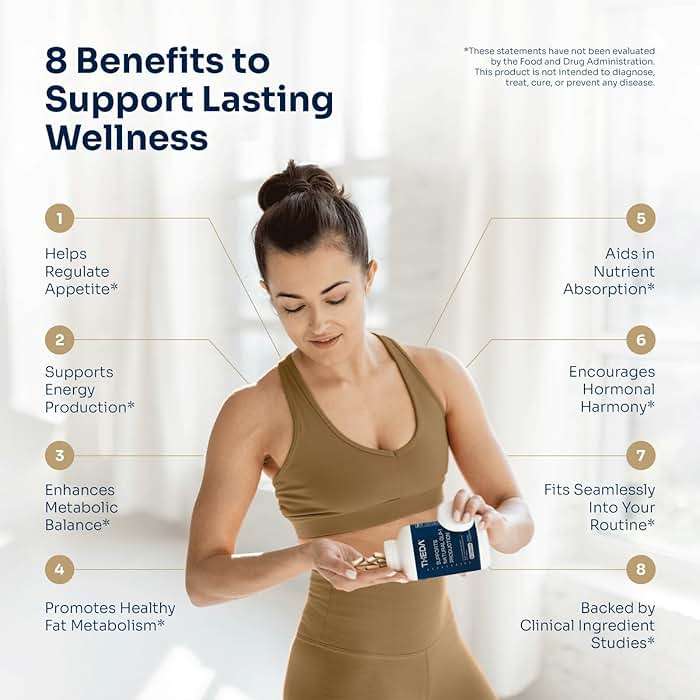 THEDA GLP-1 Supplement Weight Loss for Women and Men - Clinically Studied Metabolism Booster, Expert Formulated and Patented to Support GLP1 Production Naturally (30 Day Supply, 60 Capsules) - Image 5