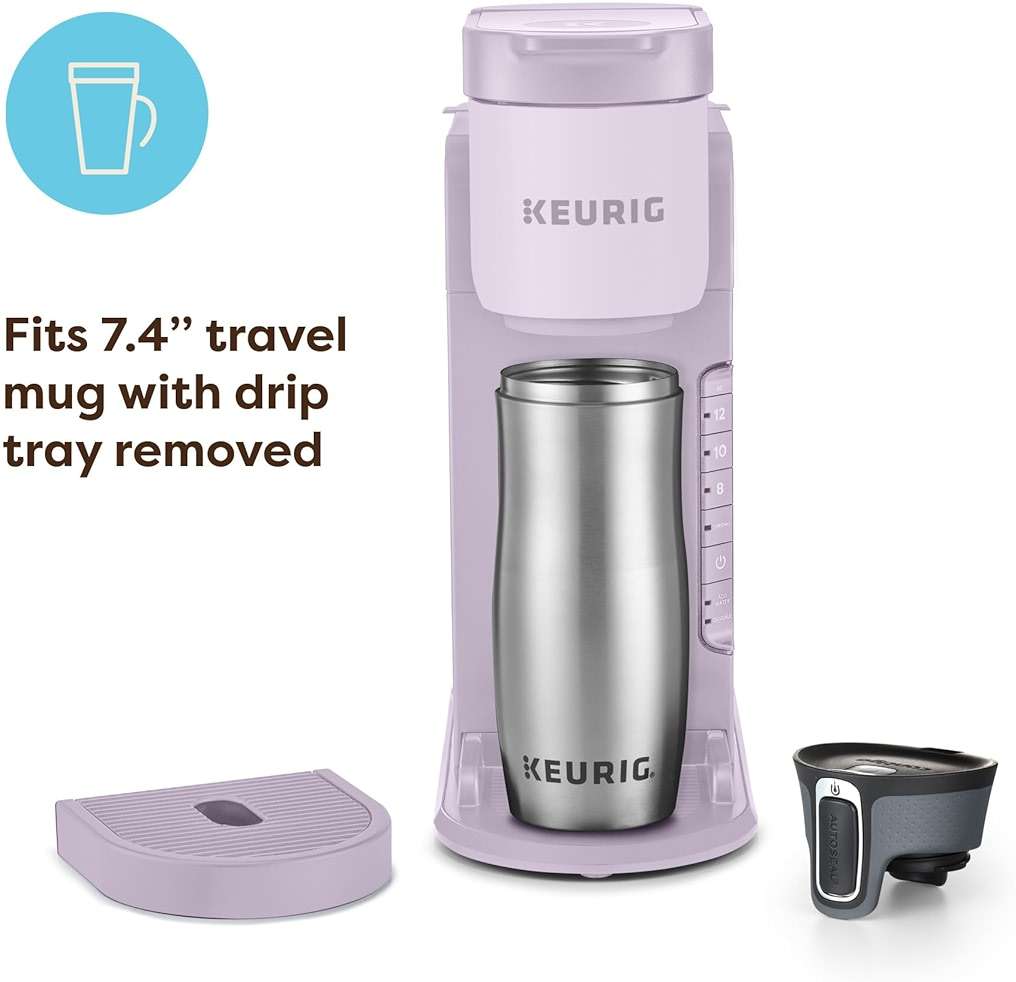 Keurig K-Express Single Serve K-Cup Pod Coffee Maker, 3 Brew Sizes, Strong Button Feature, 42oz Removable Reservoir, Lavender - Image 6