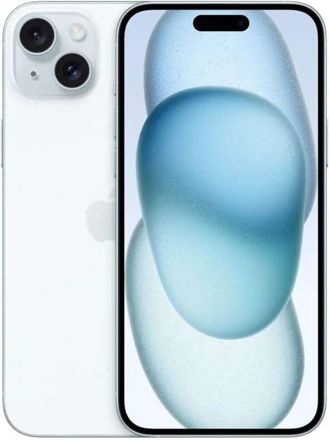 Apple iPhone 15 Plus, 128GB, Blue - TracFone (Renewed Premium) - Image 1