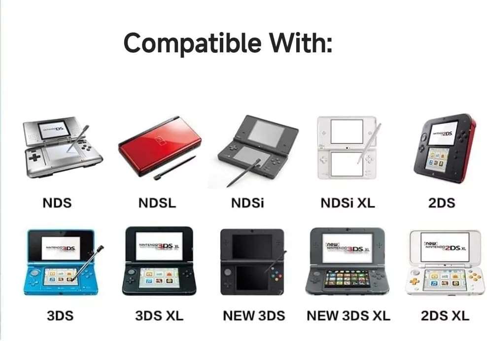 CEZLTONSH 2025 Super Combo Retro Cartridge Compilation Card Compatible with DS DSI 2DS 3DS DSIXL New 2DSXL New 3DSXL (500 Edition) - Image 4
