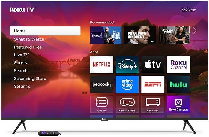 Roku Smart TV – 65-Inch Plus Series, Mini-LED TV – RokuTV with Enhanced Voice Remote – Flat Screen 4K QLED Television with Dolby Vision & Wi-Fi for Streaming Live Local News, Sports - Image 13