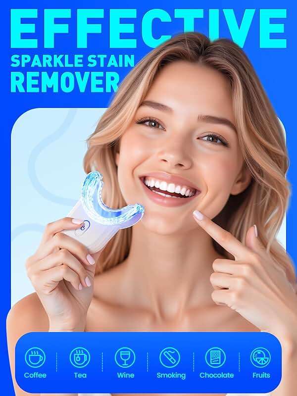 Teeth Whitening Kit for Sensitive Tooth: Professional Whitening Gel Pens Strips Dental kit, 32X LED Light White Personal Care Products, 35% Carbamide Peroxide Whitener, Beauty Tools for Home - Image 6