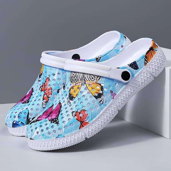 XJITIGER Waterproof Garden Clogs for Women: Classic Comforts - Slip On Lightweight Beach Sandals - Image 7