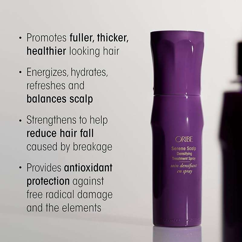 Oribe Serene Scalp Densifying Treatment Spray - Adds Density & Body - 4.2oz - Image 4