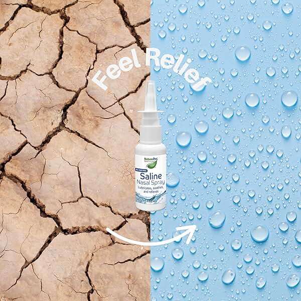 NaturePro All Natural Saline Nasal Spray, 0.75 fl. oz., Kosher, Dual Salt Moisturizing Formula - Image 3
