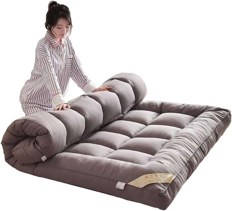 OneGrifN Floor Mattress,Camping Mattress, Japanese Futon Mattress,Foldable Floor Mattress,Portable Tatami Mattress,Roll Up Shikibuton, Floor Beds for Adults(Twin) - Image 1