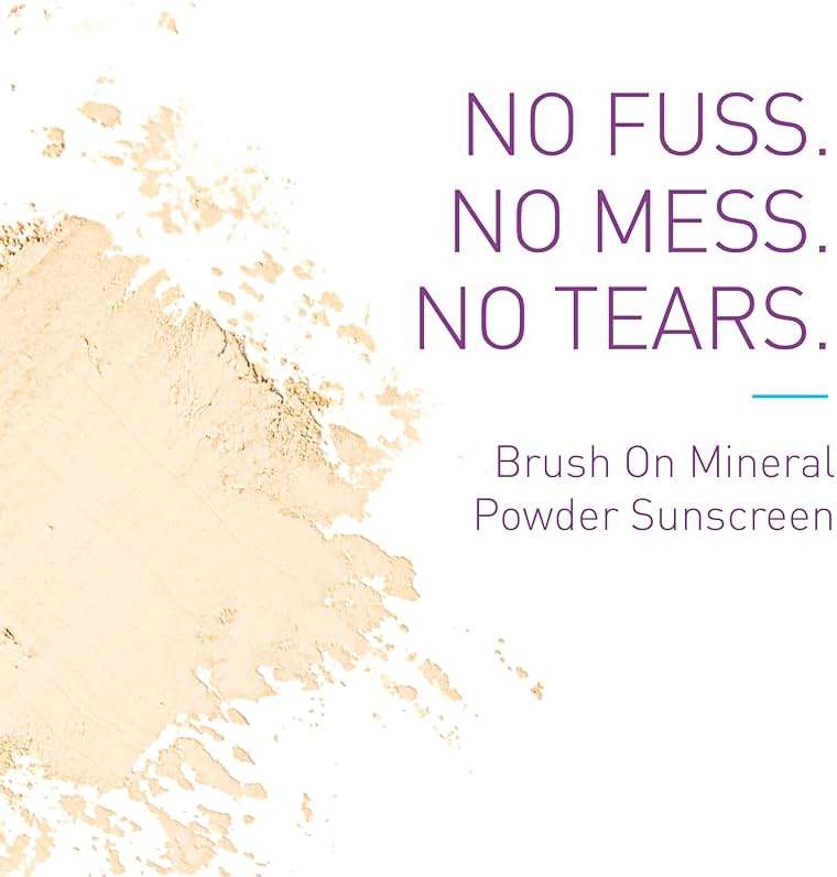 BOB KIDS SPF 30 Brush On Mineral Powder Sunscreen, Broad Spectrum Protection, Water Resistant 80 Mins, Fragrance Free, Easy to Apply for Kids & Babies, Mfg in USA - Image 3