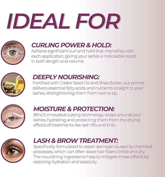 Blinc Curling TUBING Lash Primer | Dual-Action Formula for Long-Lasting Curl & Lash Lift Extension | Nourishing & Strengthening with Castor Oil & Shea Butter | Vegan & Clean Beauty 7ML - Image 10