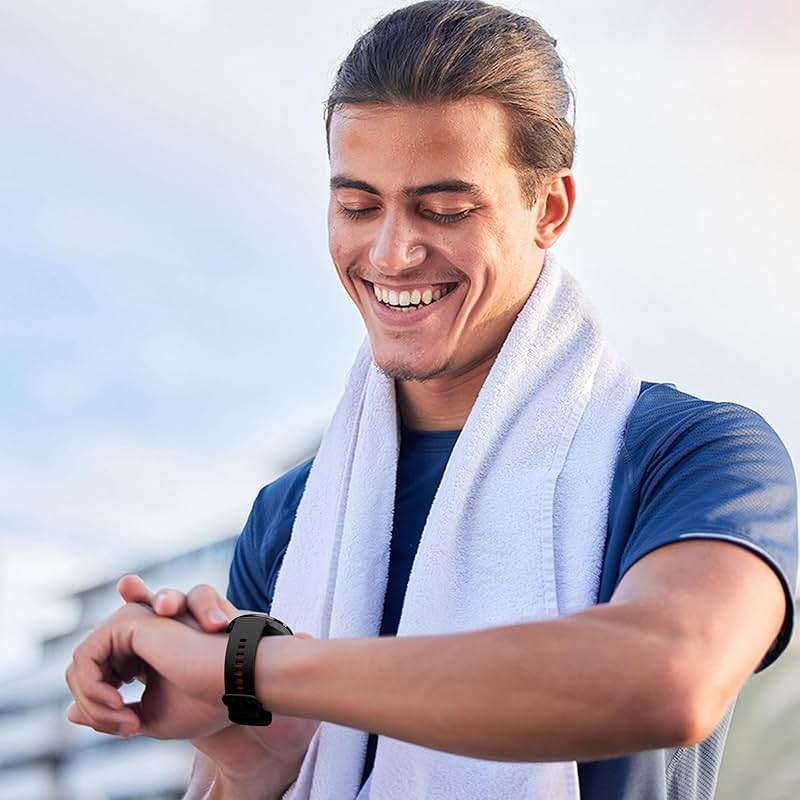 GEAK Silicone Strap Compatible with Garmin Venu 3S Watch Band, 18mm Watch Band Compatible with Garmin Venu 4 Watch Bands 41mm, Soft Wristband for Vivoactive 4S/Vivomove 3S/Forerunner 255S/265S Women - Image 6
