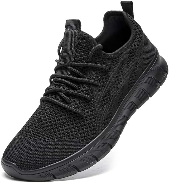 XKOWUO Men's Breathable Running Shoes Comfortable Walking Sneakers for Gym Sports Fitness Casual Fashion Workout Shoes Non-Slip Lightweight - Product Image