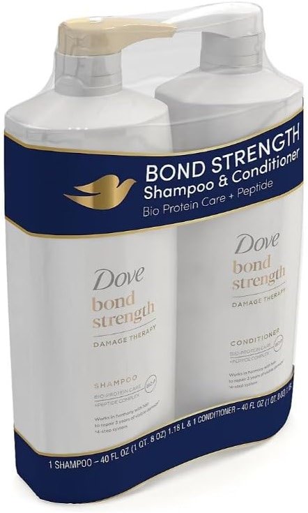 Dove Damage Therapy Bond Strength Shampoo & Conditioner, 2 pk./40 oz. - Product Image