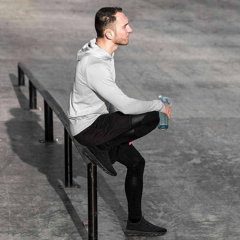 WCIDFY Mens Running Shoes Mesh Breathable Tennis Shoes Lightweight Walking Sneakers Comfortable for Gym - Image 2