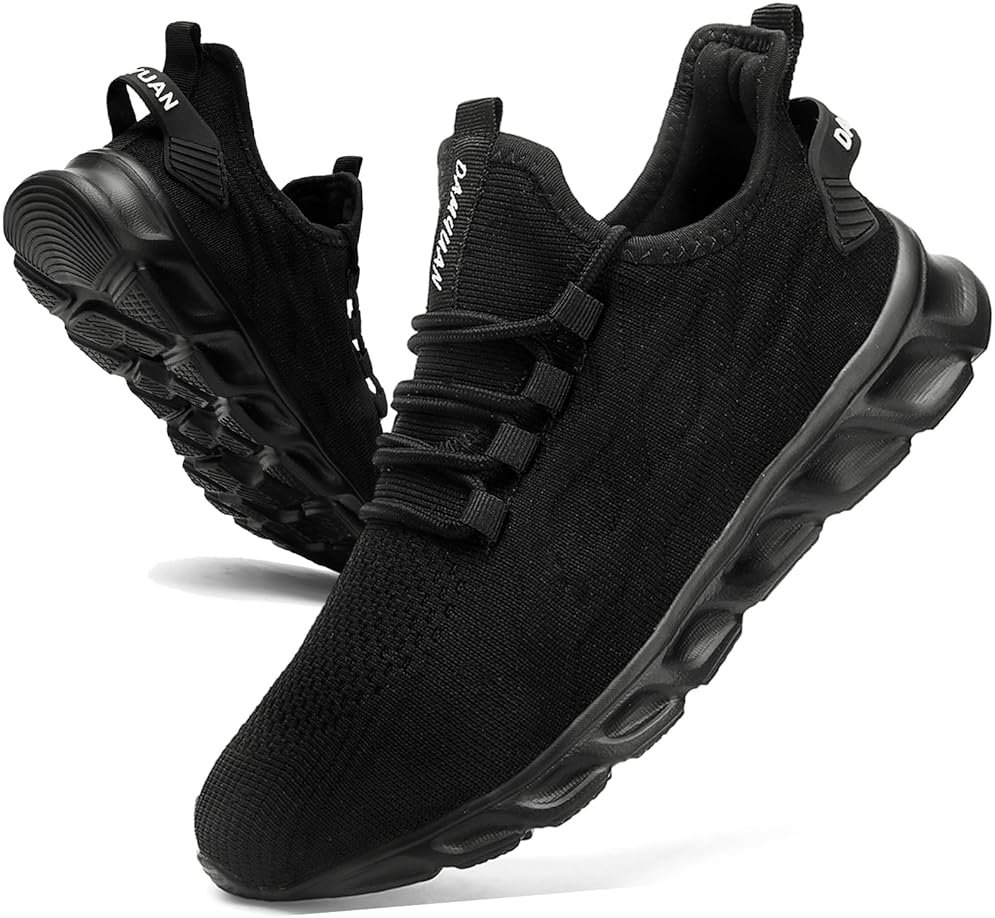 ZGPWZWL Mens Running Shoes Sneakers for Men Tennis Gym Athletic Lightweight Walking Comfortable Workout Sports Shoes - Product Image