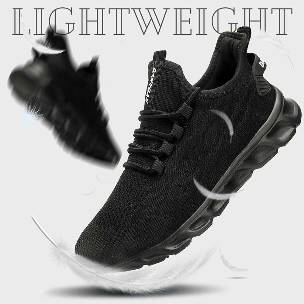 ZGPWZWL Mens Running Shoes Sneakers for Men Tennis Gym Athletic Lightweight Walking Comfortable Workout Sports Shoes - Image 4