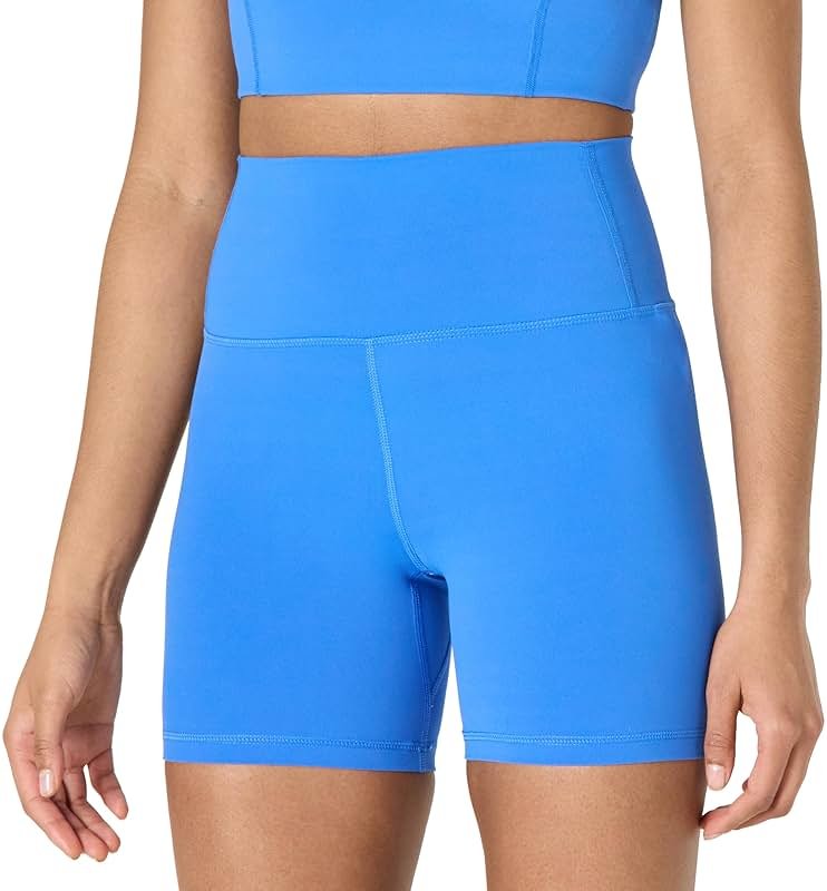 Amazon Essentials Women's Active FormFlex Buttery Soft High Waist Biker Shorts - Product Image