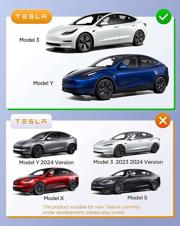 Lionora Tesla Phone Mount, Tesla Model 3 Y Accessories, Car Magnet Phone Mount, Mag-Safe Car Mount Fit for iPhone 16/15/14/13/12 & All Smartphones, Tesla Model 3 Y Accessories 2021 2022 - Image 7