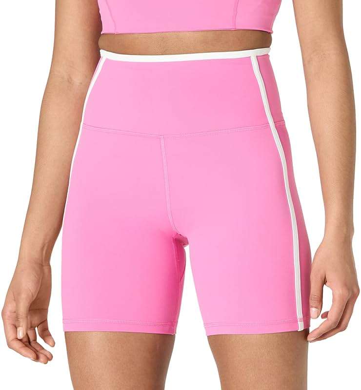 Amazon Essentials Women's Active FormFlex Buttery Soft High Waist Biker Shorts - Image 1